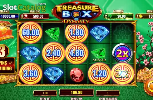 Οθόνη9. Treasure Box Dynasty Κουλοχέρης