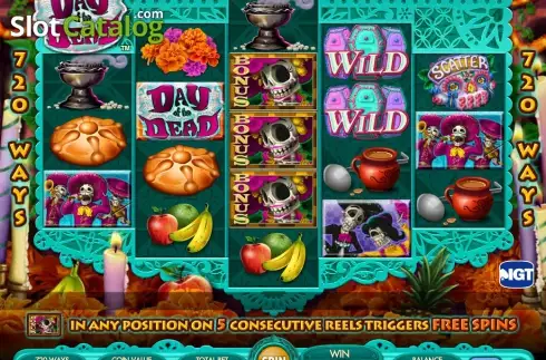 Ροδέλες. Day of the Dead (IGT) Κουλοχέρης
