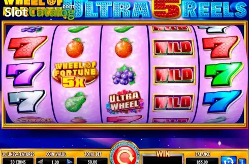 9. Wheel of Fortune Ultra 5 reels Κουλοχέρης 