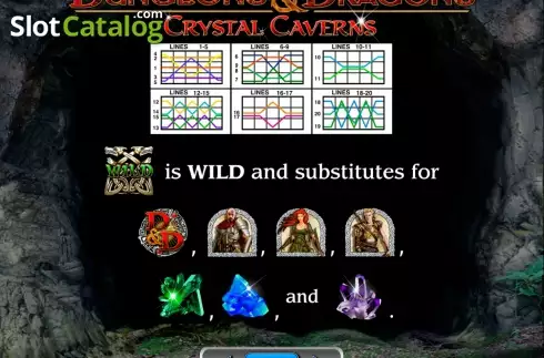 Οθόνη4. Dungeons and Dragons Crystal Caverns Κουλοχέρης