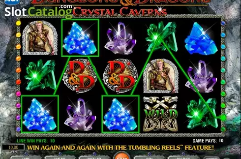 Οθόνη9. Dungeons and Dragons Crystal Caverns Κουλοχέρης