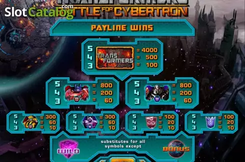 Οθόνη2. Transformers Battle for Cybertron Κουλοχέρης