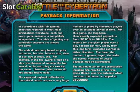 Οθόνη8. Transformers Battle for Cybertron Κουλοχέρης