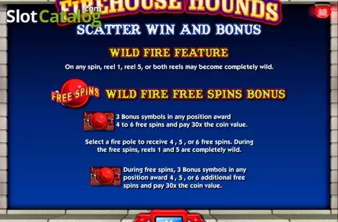 Οθόνη4. Firehouse Hounds Κουλοχέρης