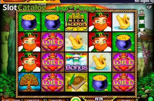 Οθόνη9. MegaJackpots Isle O'Plenty Κουλοχέρης
