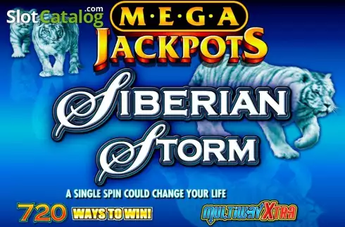 MegaJackpots Siberian Storm Λογότυπο MegaJackpots Siberian Storm Λογότυπο