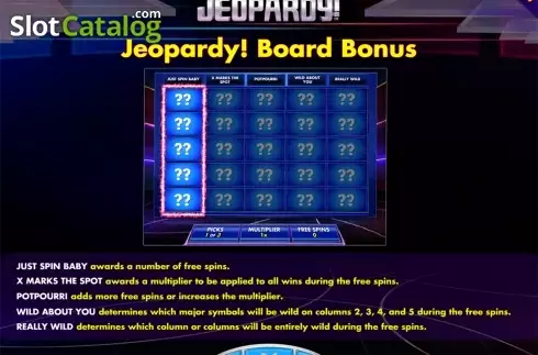 Οθόνη8. Jeopardy! Κουλοχέρης