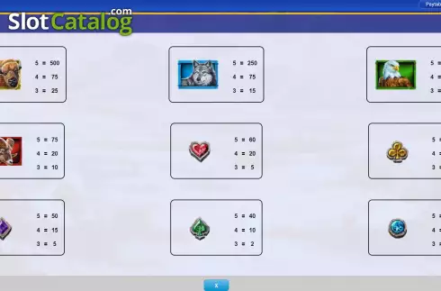 Οθόνη5. MegaJackpots Magestic Buffallo Κουλοχέρης