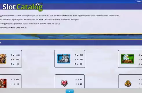 Οθόνη8. MegaJackpots Magestic Buffallo Κουλοχέρης