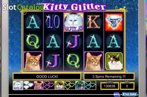 Freespins. Kitty Glitter Κουλοχέρης