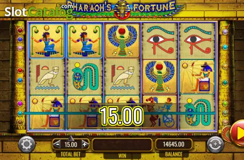 Οθόνη5. Pharaoh's Fortune Κουλοχέρης