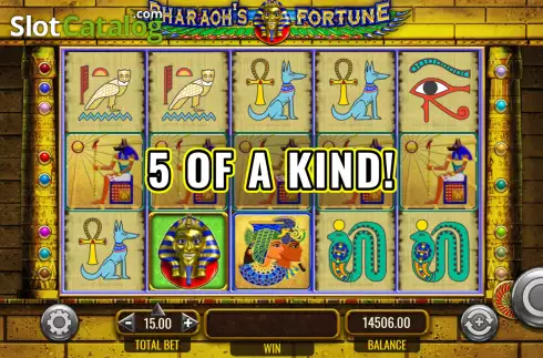 Οθόνη4. Pharaoh's Fortune Κουλοχέρης