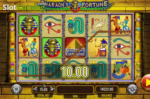 Οθόνη3. Pharaoh's Fortune Κουλοχέρης
