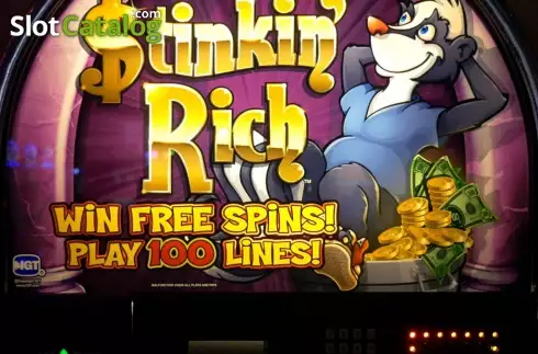 Stinkin Rich (IGT) Λογότυπο