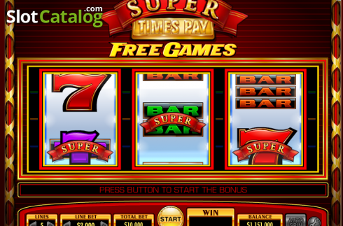 τροχούς. Super Times Pay Κουλοχέρης