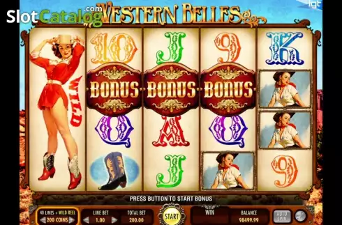 Δώρο. Western Belles Κουλοχέρης