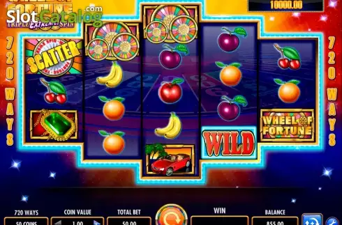 Οθόνη7. Wheel of Fortune Triple Extreme Spin Κουλοχέρης