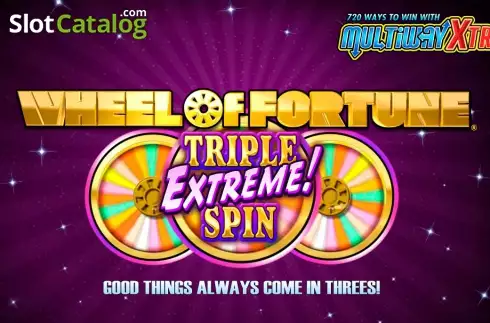 Wheel of Fortune Triple Extreme Spin Λογότυπο Wheel of Fortune Triple Extreme Spin Λογότυπο