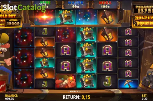 Οθόνη3. Gus's Gold Megaways Κουλοχέρης