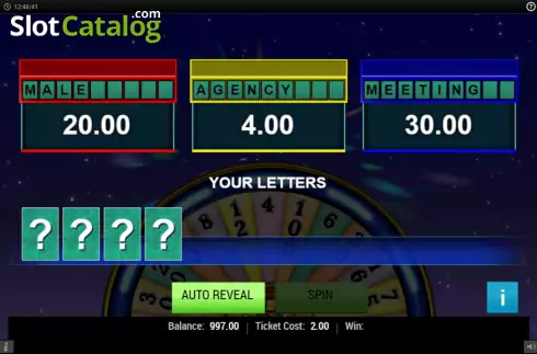 Οθόνη3. Wheel Of Fortune Winning Words Κουλοχέρης