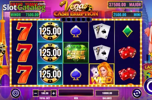 Οθόνη3. Cash Eruption Vegas Κουλοχέρης