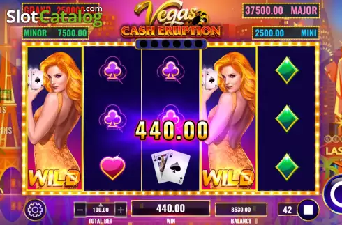 Οθόνη6. Cash Eruption Vegas Κουλοχέρης