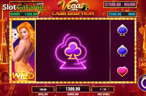 Οθόνη9. Cash Eruption Vegas Κουλοχέρης