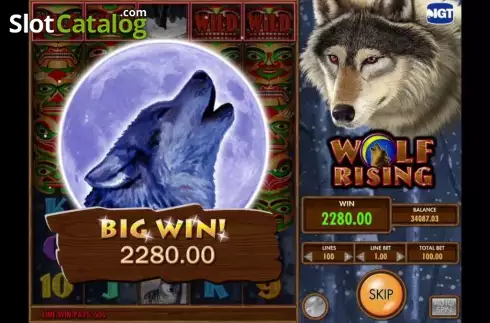 Μεγάλη νίκη. Wolf Rising Κουλοχέρης