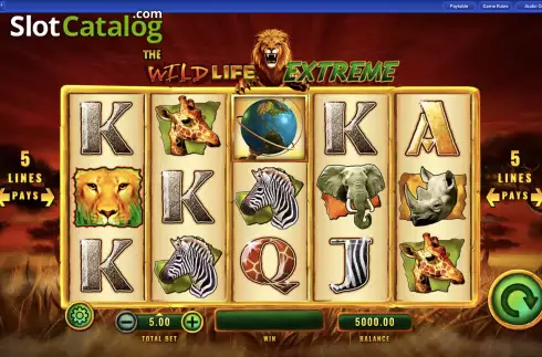 Οθόνη2. The Wild Life Extreme Κουλοχέρης