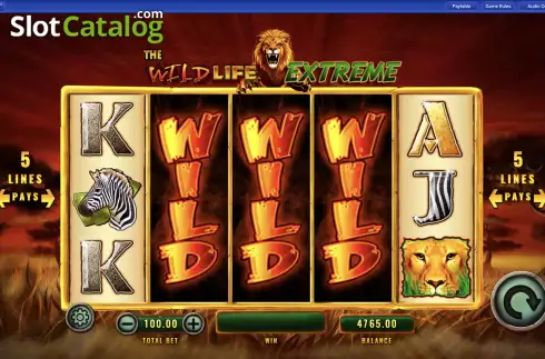 Οθόνη8. The Wild Life Extreme Κουλοχέρης