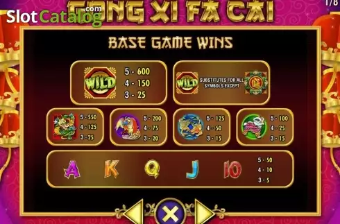Οθόνη7. Gong Xi Fa Cai (IGT) Κουλοχέρης