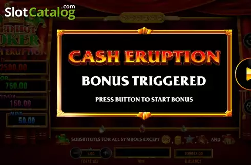 Οθόνη8. Cash Eruption Red Hot Joker Κουλοχέρης