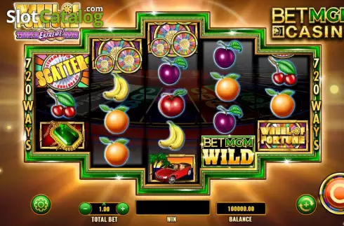 Οθόνη2. Wheel of Fortune Triple Extreme Spin BetMGM Κουλοχέρης