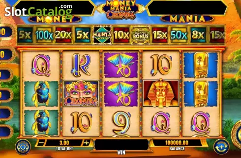 Οθόνη2. Money Mania Cleopatra Κουλοχέρης