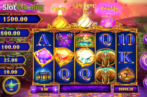 Οθόνη6. Mystery of the Lamp Treasure Oasis Κουλοχέρης