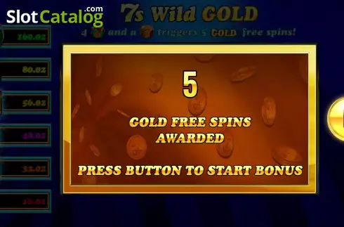 Οθόνη6. 7s Wild Gold Κουλοχέρης