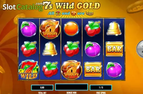 Οθόνη7. 7s Wild Gold Κουλοχέρης
