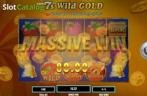 Οθόνη9. 7s Wild Gold Κουλοχέρης