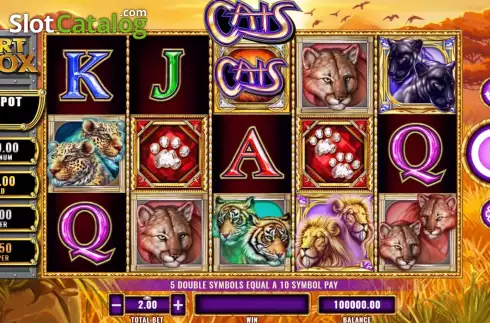 Οθόνη2. Fort Knox Cats Κουλοχέρης