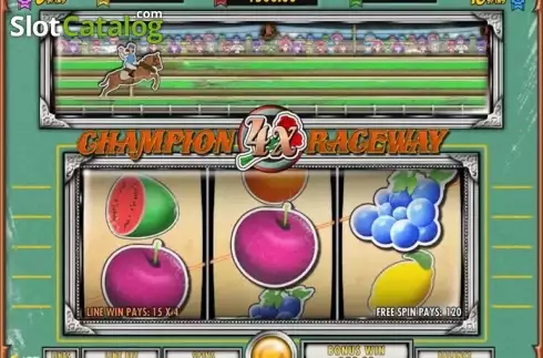 Οθόνη 3. Champion Raceway Κουλοχέρης