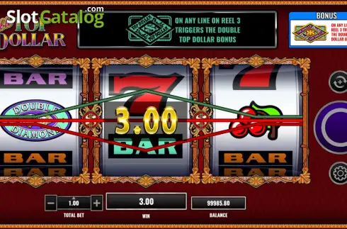 Οθόνη6. Double Top Dollar Κουλοχέρης