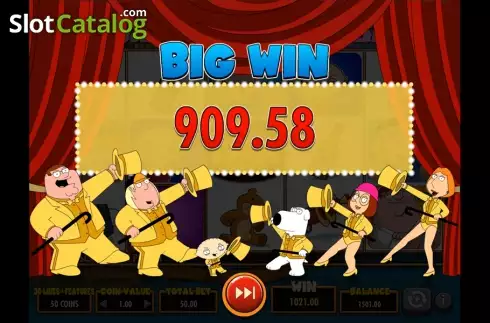 Μεγάλη νίκη. Family Guy Κουλοχέρης