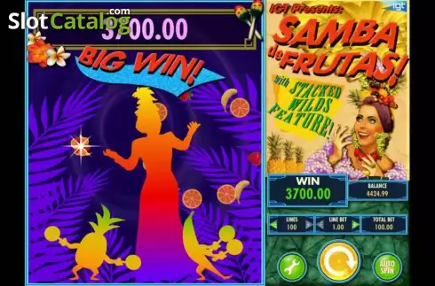 BigWin. Samba De Frutas Κουλοχέρης 