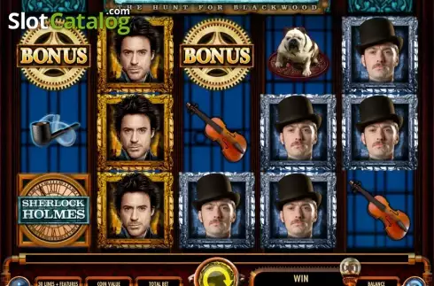 Ροδέλες. Sherlock Holmes The Hunt for Blackwood Slot Κουλοχέρης