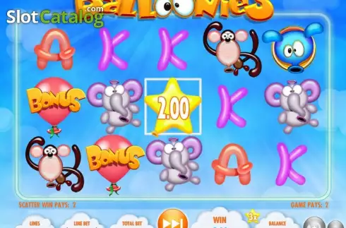 Πολλαπλασιαστής. Balloonies Κουλοχέρης