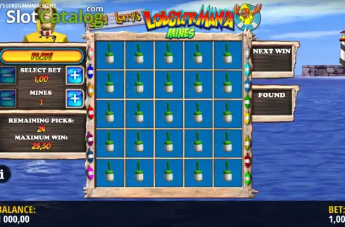 Οθόνη2. Lucky Larry's Lobstermania Mines Κουλοχέρης