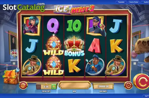 Οθόνη2. Ice Heist 2: The Museum Snatch-a-Roo Κουλοχέρης