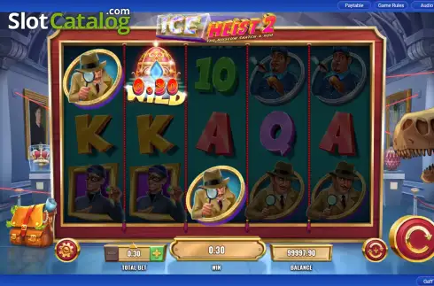 Οθόνη3. Ice Heist 2: The Museum Snatch-a-Roo Κουλοχέρης