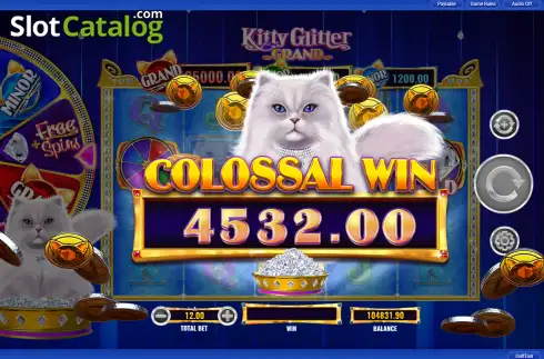 Οθόνη3. Kitty Glitter Grand Κουλοχέρης 