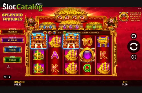 Οθόνη2. Fu Gui Hao Men Splendid Fortune Κουλοχέρης